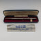 British Vintage Yard O' Red Platinine Propelled Pencil in Case